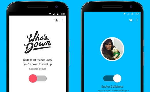 Google Who's Down for Android, iOS Shows Friends Free to Hang Out