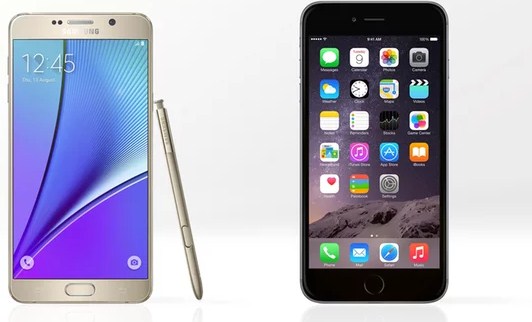 iphon 6+ and note