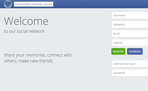 Starcon facebook clone website-TechShohor