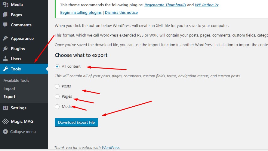 wordpress-techshohor